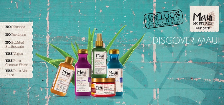 Haarpflegeserie von Maui MOISTURE