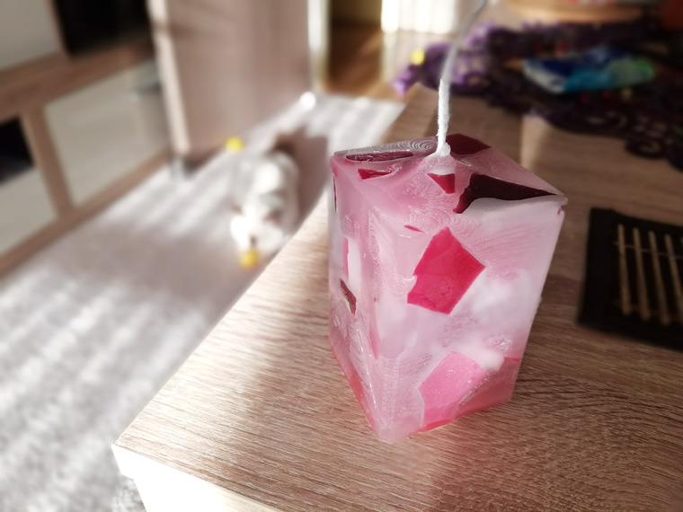 DIY Kerzen selber machen als Geschenk zum Valentinstag