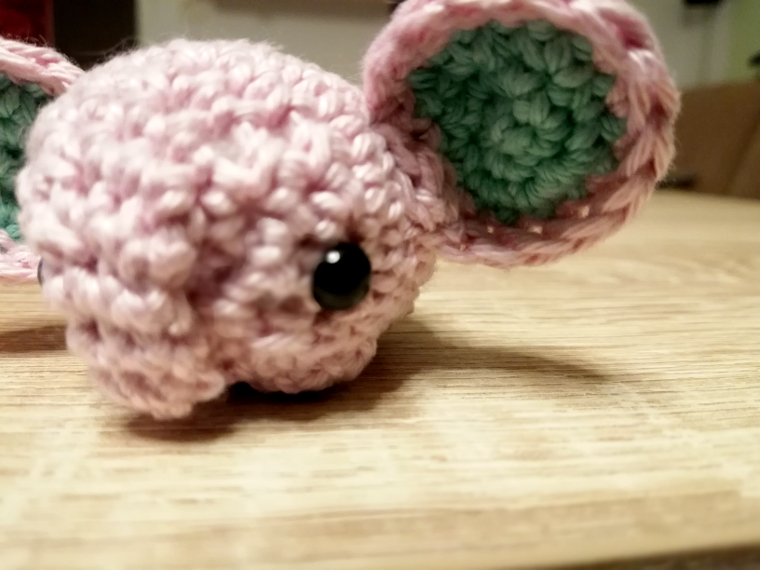 Elefant Amigurumi häkeln Schlüsselanhänger